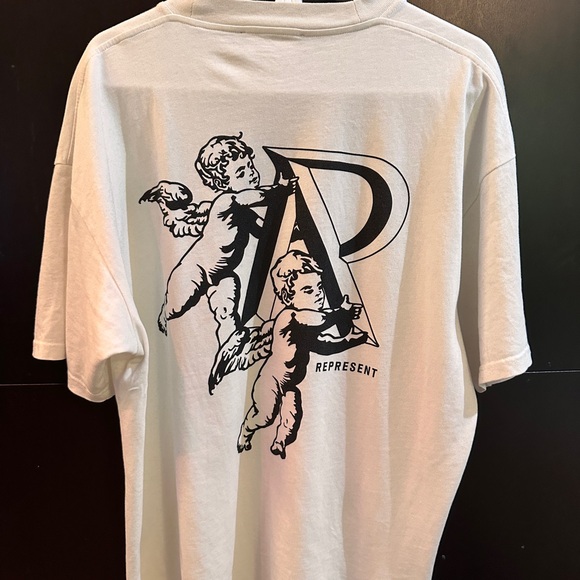 Represent Clo cherub tee in flat white - Picture 2 of 2